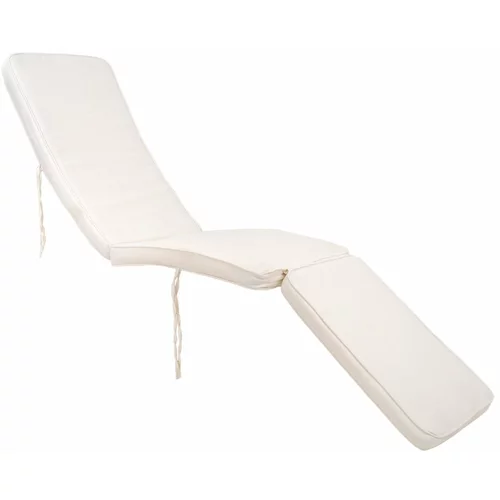 House Nordic bijeli pamučni jastuk za vanjske ležaljke Arrecife