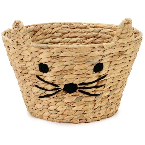 Compactor Dječja kutija za pohranu od vodenog zumbula u prirodnoj boji ø 35x26 cm Cat – Cijene