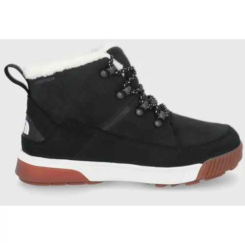 The North Face Kožne cipele za žene, boja: crna, s polutoplom podstavom