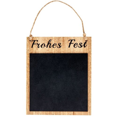  Božićni ukras-ploča za pisanje Frohes fest 15 x 18 cm MDF Cijene