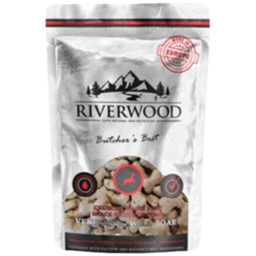 RIVERWOOD butchers best - hrskave poslastice za pse (jelen i divlja svinja) | 200g Slike