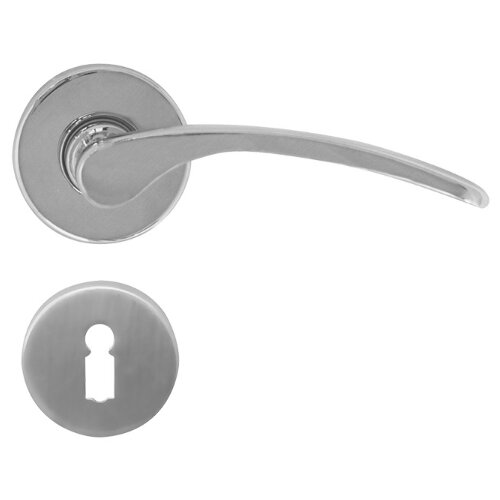GHIDINI LR 735/0005 M4 ključ, TERRY, kvaka/rozeta, ključ, hrom Slike