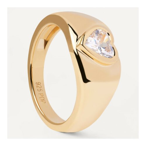 Ženski pd paola bright heart zlatni prsten sa pozlatom 18k ( an01-902-12 ) Slike