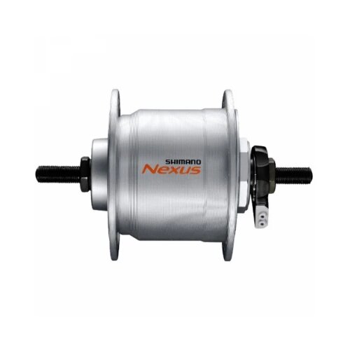 Shimano nabla prednja dynamo DHC30002NNT nexus 6V 24W 32H 100X140MM E2 terminal black indpack EDHC30002NQBAL Slike