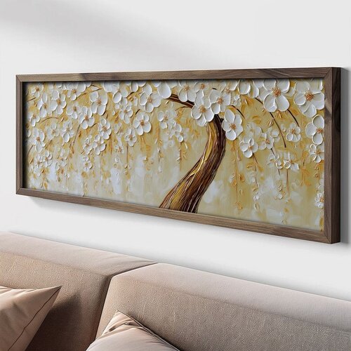 WALLXPERT LAC027-150 Multicolor Decorative Framed MDF Painting Cene