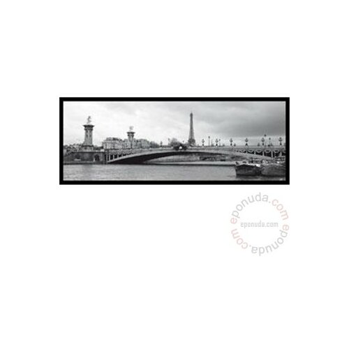 Deltalinea slika Ajfelov toranj i most Aleksandar 50x140 cm Slike