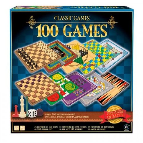 Ambasador Klasična zbirka družabnih iger - 100 iger Cene