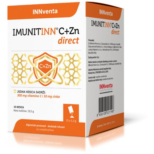 INNventa pharma imunitinn c + cink direct 15 kesica Cene