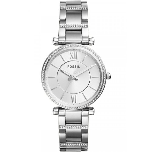 Fossil Analogni sat &amp;#039;Carlie&amp;#039; srebro Slike