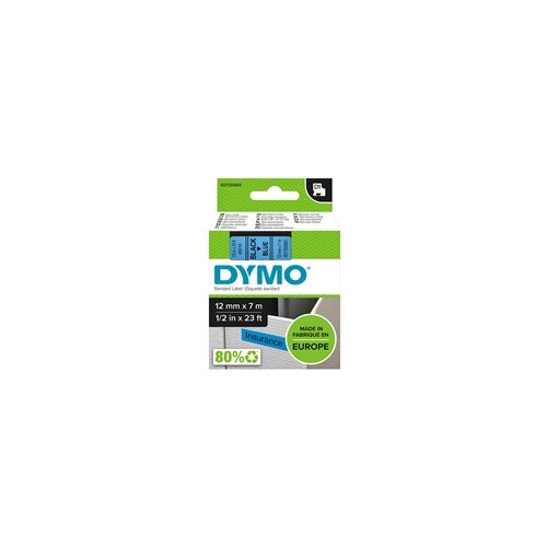 Traka Dymo D1 45016, 12 mm / 7 m (crna/plava), original Cijene