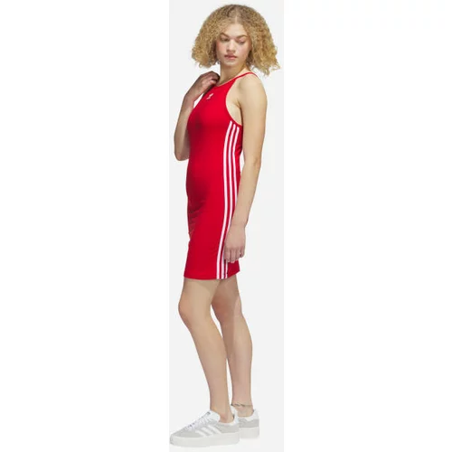 Adidas Vsakodnevna obleka Adicolor Classics Tight Summer Dress IB7402 Rdeča Slim Fit
