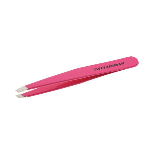Tweezerman Full Slant Tweezer - Pink Slike