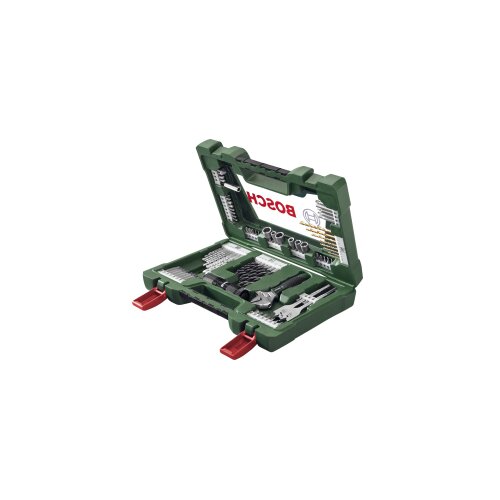 Bosch 83-delni V-Line TiN set sa baterijskom lampom 2607017193 Slike