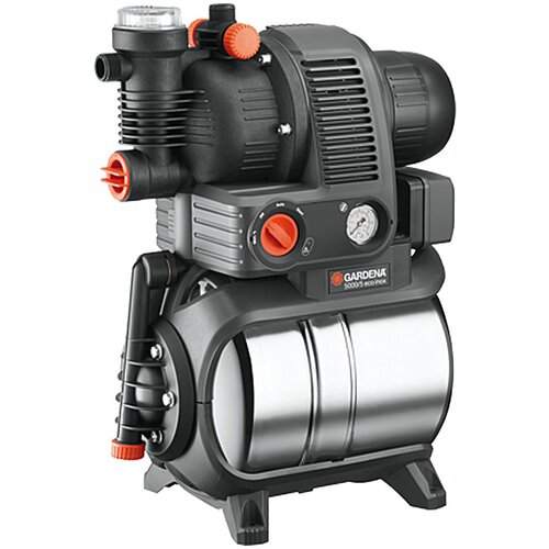 Gardena premium Kućni automat za vodu 5000/5 eco inox (1.200 W, Maksimalni protok: 4.500 l/h, Maksimalni tlak: 5 bar) + BAUHAUS jamstvo 5 godina na uređaje na električni ili motorni pogon Slike