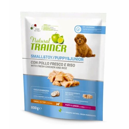 Natural trainer trainer natural dog hrana za štence i mlade pse malih rasa, piletina, 800g Cene