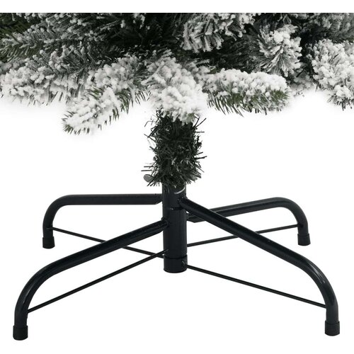 VidaXL Umjetno božićno drvce 300 LED dioda i nasut snijeg 240 cm - 240 cm 1 s LED svjetlima Slike