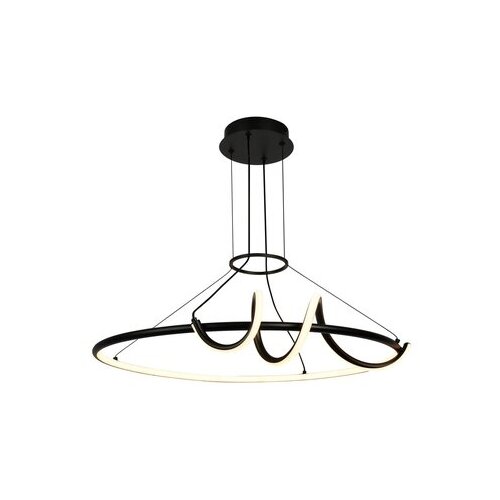 Rabalux visilica Menazi, Sa daljinskim, LED, 46W, CCT, ⌀64cm, Crna Cene