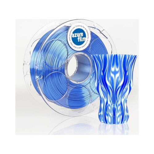 AzureFilm silk ocean blue Slike