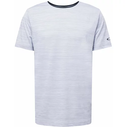 Oakley Tehnička sportska majica siva / bijela