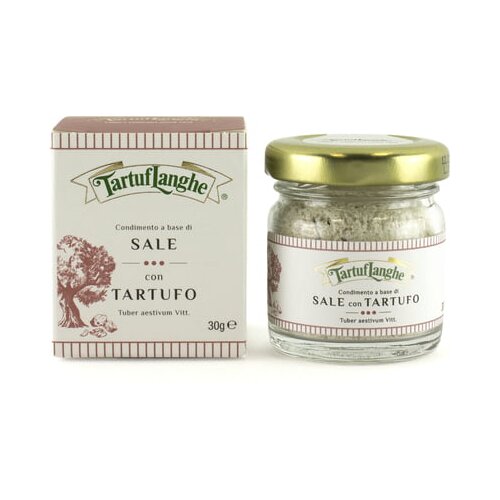 Tartuflanghe Siva sol s poletnimi tartufi - 30 g Cene