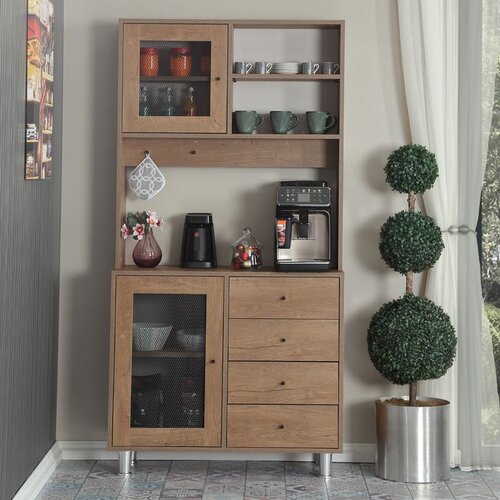 Hanah home Grano 96 - Caucasian Oak Caucasian Oak Multi Purpose Cabinet Cene