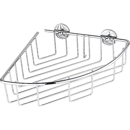 Tesa kutna ko&amp;scaron;arica za tu&amp;scaron; kabinu (d x &amp;scaron; x v: 20,5 x 21 x 7,6 cm, jednokatno, kromirano) Slike