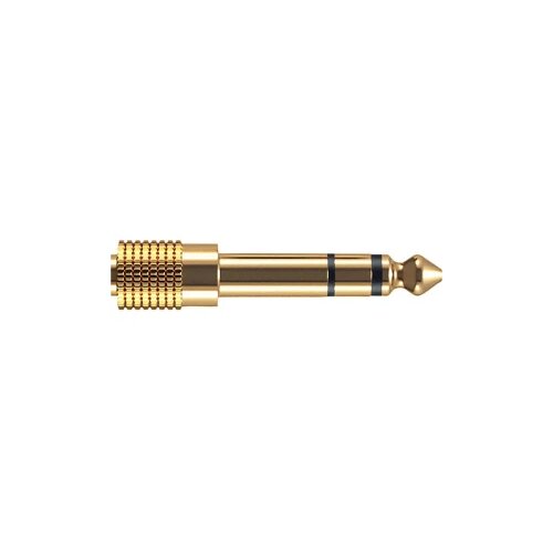Oehlbach D1C35021 i-Jack AD 35/63 klinker avdio adapter [1x priključna doza za 3\,5 mm banana mo&scaron;ki konektor - 1x klinken vtič 6.3 mm (stereo)] zlata, (20411432) Cene