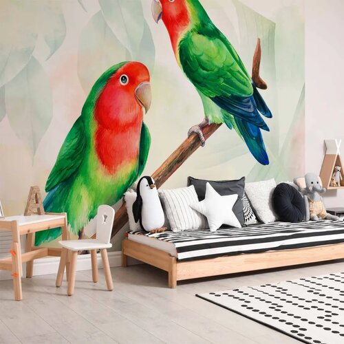  Foto tapeta - Lovebirds 250x175 Premium Cene