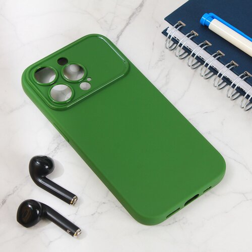 Torbica tpu za iphone 15 pro 6.1 zelena Slike