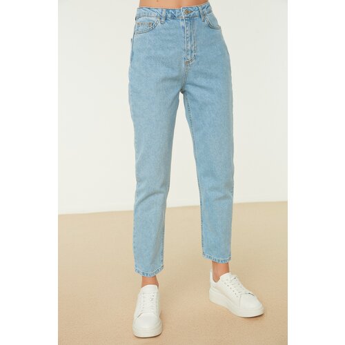 Trendyol Ženske traperice High Waist Mom Cene