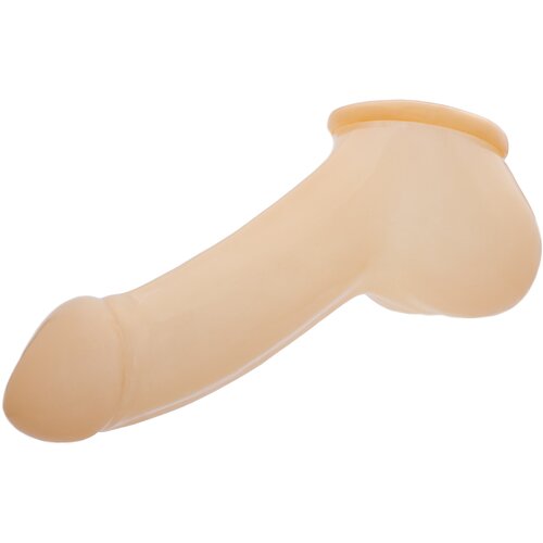 Toylie latex penis sleeve adam 13 x 4,5cm semitransparent Cene