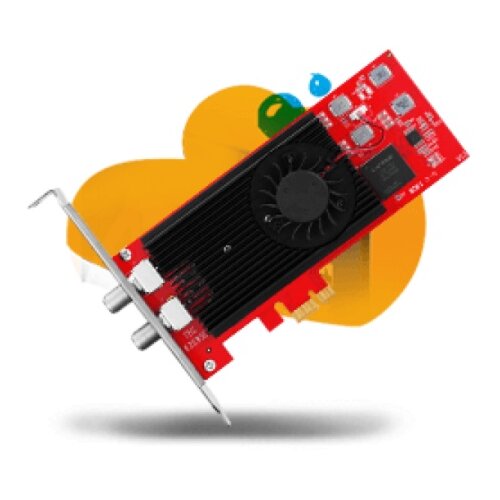 TBS 6209se DVB-T2/C2/T/C(J.83A/B/C)/ISDB-T/C /ATSC1.0 Octa TV Tuner Card ( 002 ) Cene