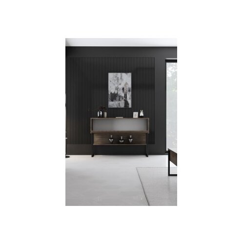Hanah home komoda luxe black walnut Slike
