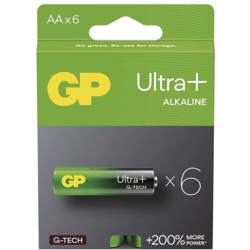  Baterija GP ULTRA PLUS alkalna LR6 AA 6 kos 6/1 Slike