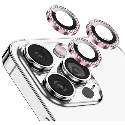  POSITIONER STAKLO KAMERE DIAMOND IPHONE 12 PRO PINK Cijene