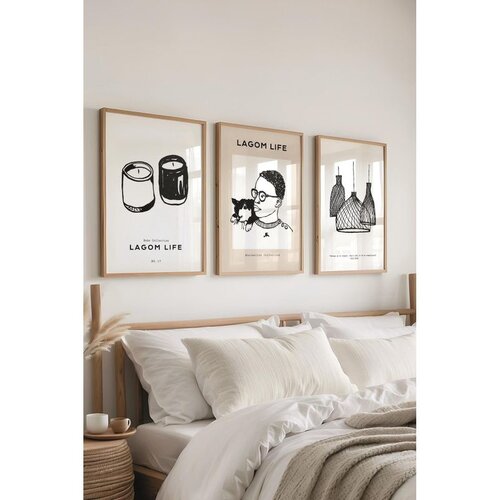 WALLXPERT &Ccedil;-300596 - 5070 Vi&scaron;enamenski Set Dekorativnih Slika (3 Komada) Cene