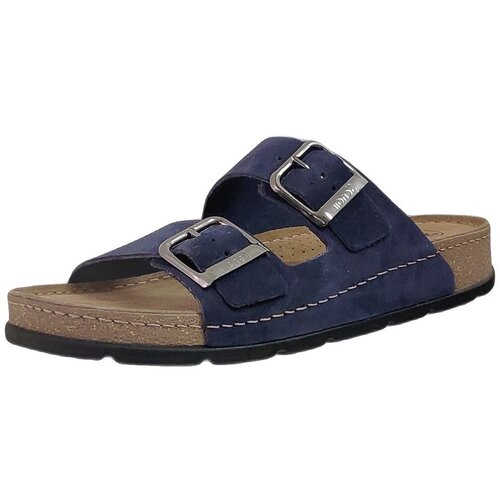 Scholl Natikači Bora 2 buckles Man Modra Slike