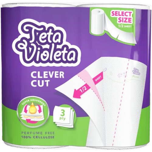 Violeta papirni ubrus Picnic CleverCut 2/1 Cene
