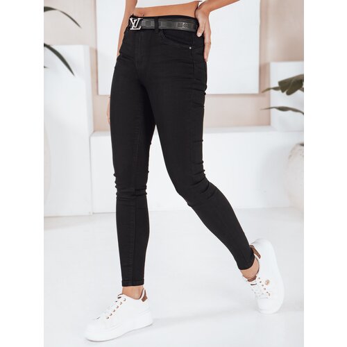DStreet Jeansy damskie push up czarne Cene