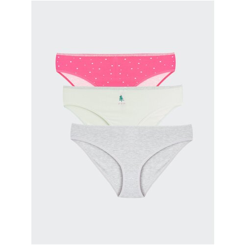 LC Waikiki Patterned Bikini Panties 3-Pack Slike