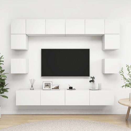  Set TV komoda 8 kom. Konstruirano drvo Cijene