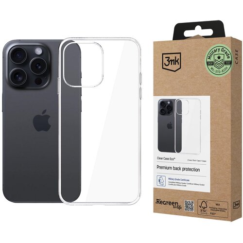 3mk OVITEK ZA IPHONE 14 PRO MAX CLEAR CASE ZAŠČITNI EKOLOŠKI PROZOREN, (5000299243) Cene