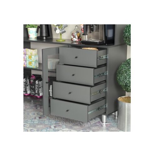Hanah home Grano 140 Anthracite Vi&amp;scaron;enamenski kabinet Slike