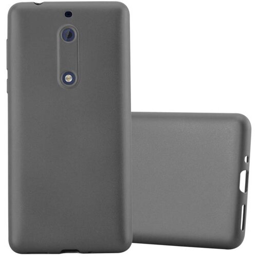  case, združljiv z nokia v kovinsko sivi - zaščitni pokrov, narejen iz fleksibilnega silikona tpu, (20585693) Cene