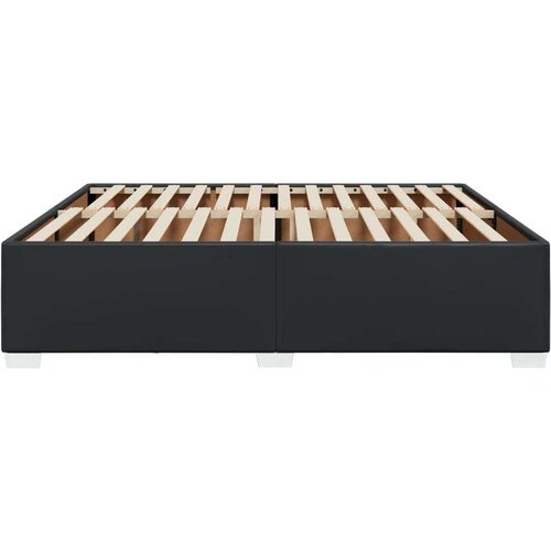 VidaXL Okvir za krevet crni 200x200 cm od umjetne kože Slike