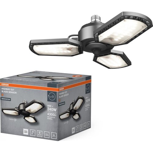  LED sijalica sa senzorom HIGHBAY E27/40W/230V 4000K - Osram Slike
