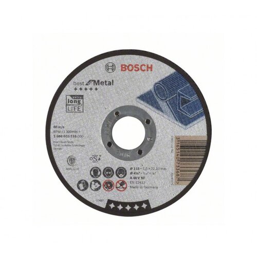 Bosch rezna ploča 115x1,5MM za METAL Cijene
