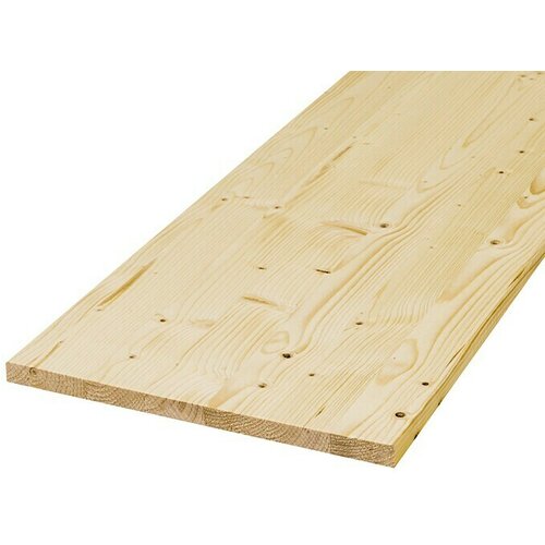 EXCLUSIVHOLZ Masivna drvena lijepljena ploča (Smreka/jela, 2.500 x 400 x 18 mm) Slike