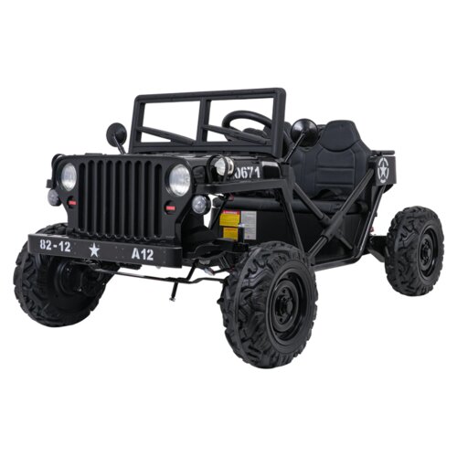  Dječji automobil na akumulator STAR Military, crni Cijene
