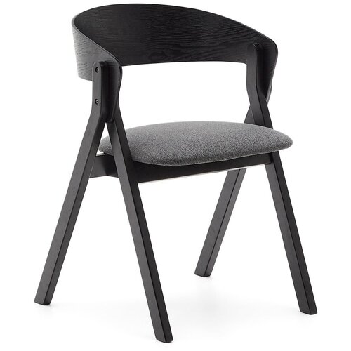 Kave Home Crna blagovaonska stolica Godia &amp;ndash; Slike